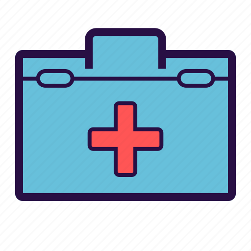First aid box, health care, medical, medical bag, medical box icon - Download on Iconfinder