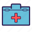 first aid box, health care, medical, medical bag, medical box 