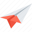 communication, freelance, message, origami, paper, plane, startup