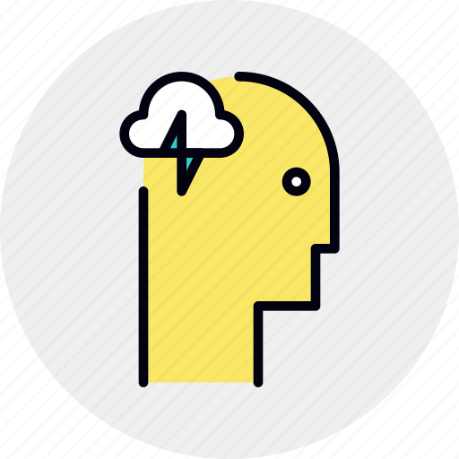 Brainstorm, creative, creativity, head, idea, thinking icon - Download on Iconfinder