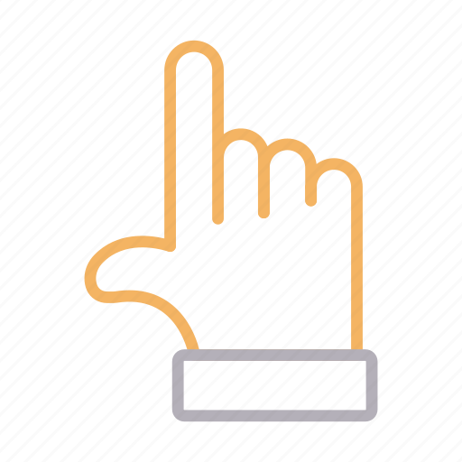 Arrow, finger, gesture, hand, up icon - Download on Iconfinder