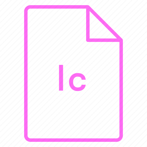 Adobe, cc, coloured, file, incopy, outline icon - Download on Iconfinder