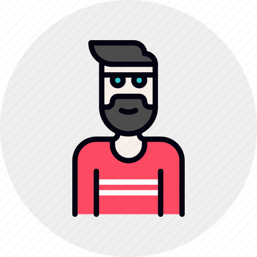 Avatar, beard, designer, man, person, team, user icon - Download on Iconfinder