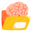 brain, folder, creative, archive, storage, database 