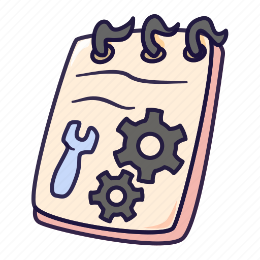 Creative, notebook, setting, brainstorming icon - Download on Iconfinder