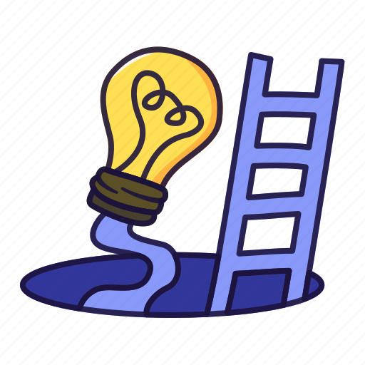 Ladder, creative, thinker, smart, work, career icon - Download on Iconfinder