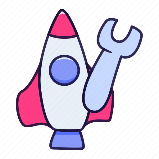 Rocket, fix, setting, startup, business, creative icon - Download on Iconfinder