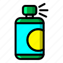 icon, color, spray paint, business, finance