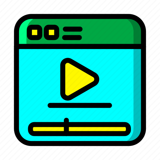 Icon, color, video editor, design icon - Download on Iconfinder
