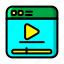 icon, color, video editor, design 