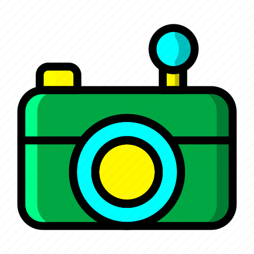 Icon, color, 2, camera, photography, picture icon - Download on Iconfinder