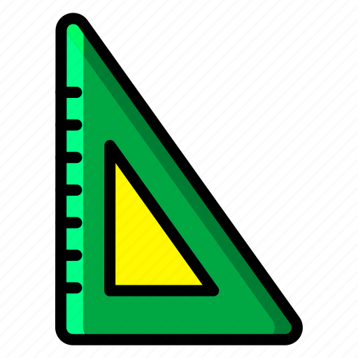 Icon, color, ruler, pencil icon - Download on Iconfinder