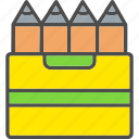 color, colored, crayon, education, pencil, pencils