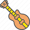 guitar, instrument, music, musical, rock