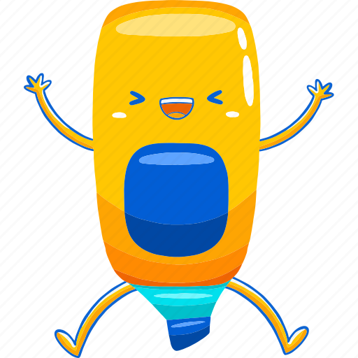 Stabilo, mascot, paint, art, creative, drawing, creativity icon - Download on Iconfinder
