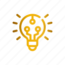 idea, electricity, light, bulb, invention, illumination