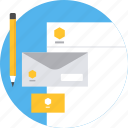 letter, envelope, message, post, send