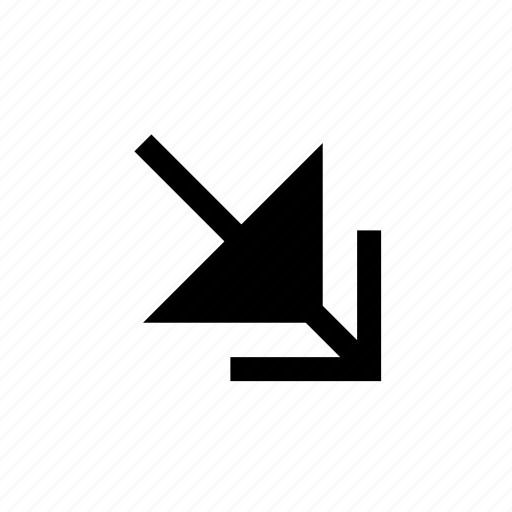 Arrow, down, right, up icon - Download on Iconfinder