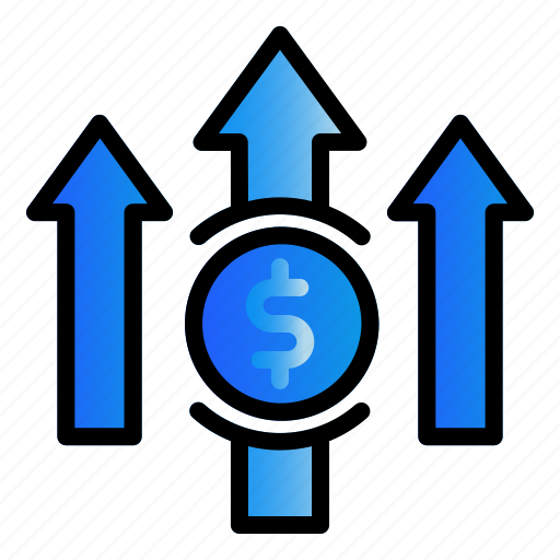 Arrow, finance, money, traffic icon - Download on Iconfinder