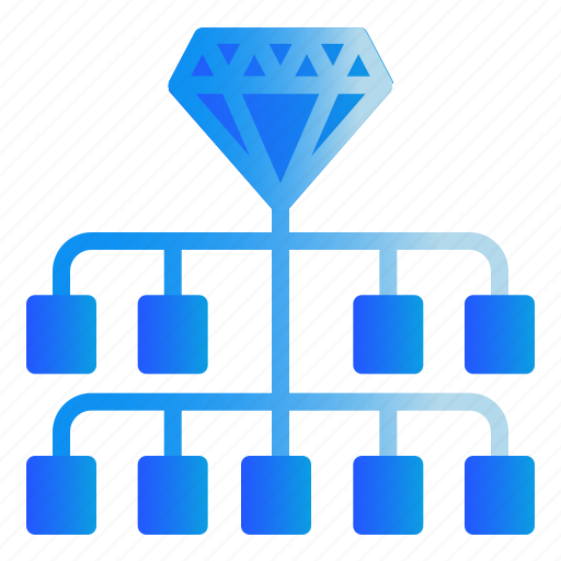 Diamond, finance, investment, organization icon - Download on Iconfinder