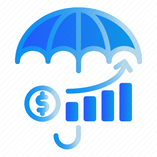 Growth, investment, money, protection, umbrella icon - Download on Iconfinder
