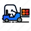 cargo, forklift, logistic, vehicle 