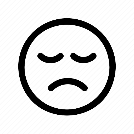 Emoticon, face, interface, sad, user icon - Download on Iconfinder