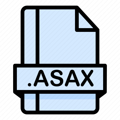 Asax, document, extension, file, format icon - Download on Iconfinder