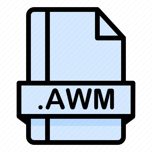 Awm, document, extension, file, format icon - Download on Iconfinder