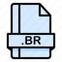 br, document, extension, file, format
