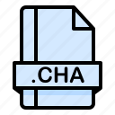 cha, document, extension, file, format