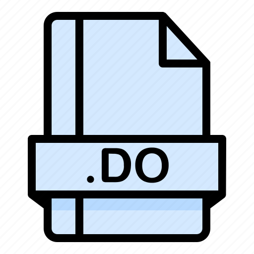 Do, document, extension, file, format icon - Download on Iconfinder