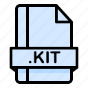 document, extension, file, format, kit