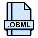 document, extension, file, format, obml