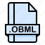 document, extension, file, format, obml 
