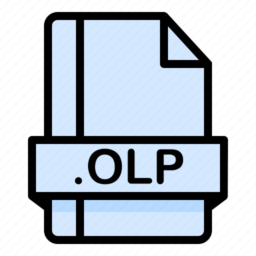 Document, extension, file, format, olp icon - Download on Iconfinder