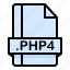 document, extension, file, format, php4 