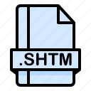 document, extension, file, format, shtm