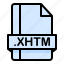 document, extension, file, format, xhtm 