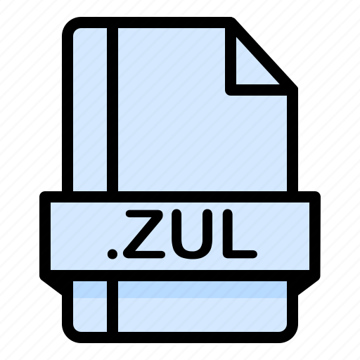 Document, extension, file, format, zul icon - Download on Iconfinder