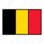 belgium, country, flag 