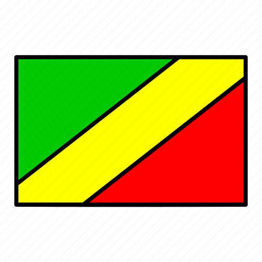 Congo, country, flag icon - Download on Iconfinder