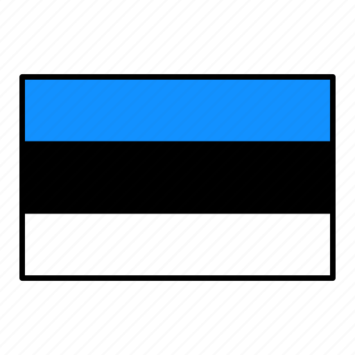 Country, estonia, flag icon - Download on Iconfinder