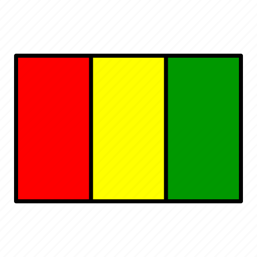 Country, flag, guinea icon - Download on Iconfinder