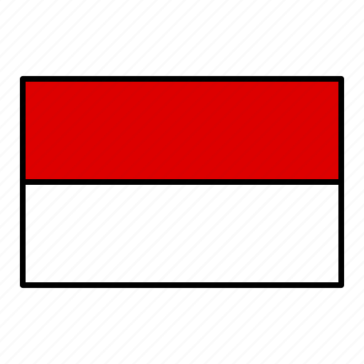 Country, flag, indonesia icon - Download on Iconfinder