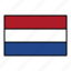 country, flag, netherland 