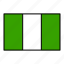 country, flag, nigeria 