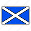country, flag, scotland 