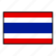 country, flag, thailand 