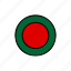 bangladesh, country, flag 
